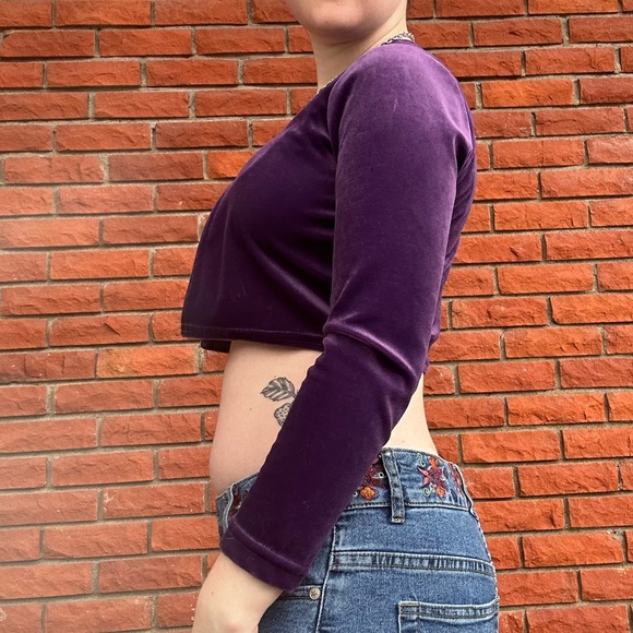 Whimsigoth velvet cardigan - Picture 5 of 11